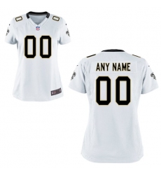 Women's New Orleans Saints Nike White Custom Game Jersey