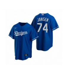 Men's Los Angeles Dodgers #74 Kenley Jansen Nike White 2020 Authentic Jersey