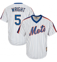 Youth Majestic New York Mets #5 David Wright Authentic White Alternate Cool Base MLB Jersey