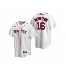 Men's Boston Red Sox #16 Andrew Benintendi Nike White Replica Home Jersey