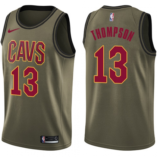 Youth Nike Cleveland Cavaliers #13 Tristan Thompson Swingman Green ...