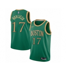 Women's Boston Celtics #17 John Havlicek Swingman Green Basketball Jersey - 2019 20 City Edition