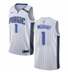 Women's Nike Orlando Magic #1 Tracy Mcgrady Swingman NBA Jersey - Association Edition