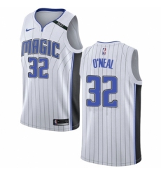Women's Nike Orlando Magic #32 Shaquille O'Neal Swingman NBA Jersey - Association Edition