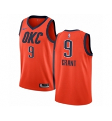 Youth Nike Oklahoma City Thunder #9 Jerami Grant Orange Swingman Jersey - Earned Edition