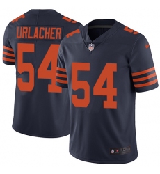 Men's Nike Chicago Bears #54 Brian Urlacher Navy Blue Alternate Vapor Untouchable Limited Player NFL Jersey