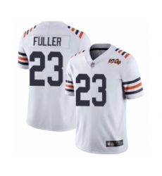 Men's Chicago Bears #23 Kyle Fuller White 100th Season Limited Football Jersey