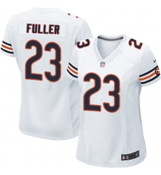 Women's Nike Chicago Bears #23 Kyle Fuller Game White NFL Jersey