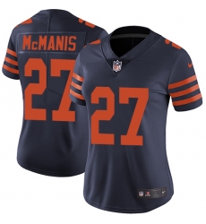 Women's Nike Chicago Bears #27 Sherrick McManis Navy Blue Alternate Vapor Untouchable Limited Player NFL Jersey