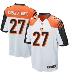 Youth Nike Cincinnati Bengals #27 Dre Kirkpatrick Game White NFL Jersey