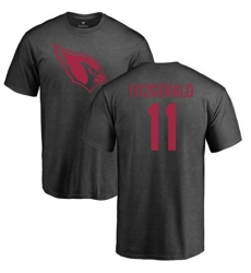 NFL Nike Arizona Cardinals #11 Larry Fitzgerald Ash One Color T-Shirt