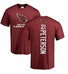 NFL Nike Arizona Cardinals #21 Patrick Peterson Maroon Backer T-Shirt