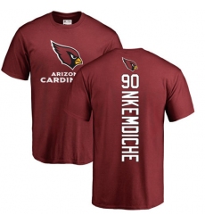 NFL Nike Arizona Cardinals #90 Robert Nkemdiche Maroon Backer T-Shirt