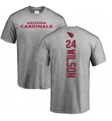 NFL Nike Arizona Cardinals #24 Adrian Wilson Ash Backer T-Shirt