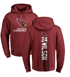 NFL Nike Arizona Cardinals #24 Adrian Wilson Maroon Backer Pullover Hoodie