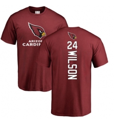 NFL Nike Arizona Cardinals #24 Adrian Wilson Maroon Backer T-Shirt