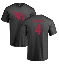 NFL Nike Arizona Cardinals #4 Phil Dawson Ash One Color T-Shirt
