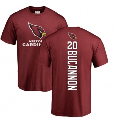 NFL Nike Arizona Cardinals #20 Deone Bucannon Maroon Backer T-Shirt