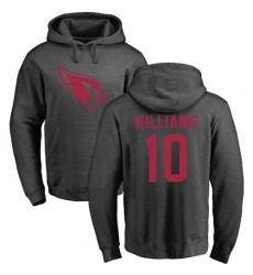 NFL Nike Arizona Cardinals #10 Chad Williams Ash One Color Pullover Hoodie