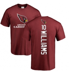 NFL Nike Arizona Cardinals #10 Chad Williams Maroon Backer T-Shirt