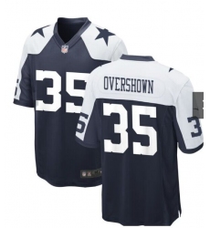 Men's Dallas Cowboys #35 Overshown Nike Navy 2023 NFL Draft First Round Pick Limited Jersey