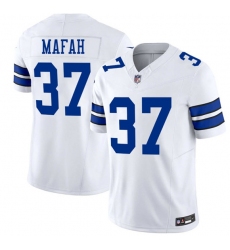 Men's Dallas Cowboys #37 Phil Mafah White 2025 F.U.S.E Vapor Untouchable Limited Football Stitched Jersey