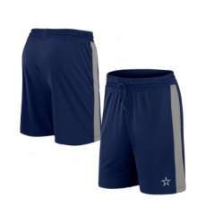 Men's Dallas Cowboys Navy Performance Shorts