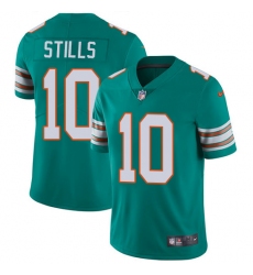 Men's Nike Miami Dolphins #10 Kenny Stills Aqua Green Alternate Vapor Untouchable Limited Player NFL Jersey