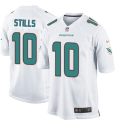Youth Nike Miami Dolphins #10 Kenny Stills Game White NFL Jersey