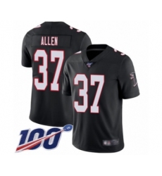 Men's Atlanta Falcons #37 Ricardo Allen Black Alternate Vapor Untouchable Limited Player 100th Season Football Jersey