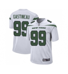 Men's New York Jets #99 Mark Gastineau Game White Football Jersey