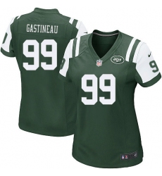 Women's Nike New York Jets #99 Mark Gastineau Game Green Team Color NFL Jersey
