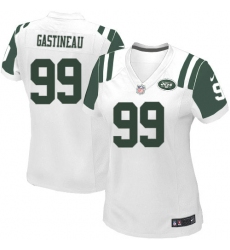 Women's Nike New York Jets #99 Mark Gastineau Game White NFL Jersey