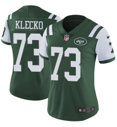 Women's Nike New York Jets #73 Joe Klecko Elite Green Team Color NFL Jersey