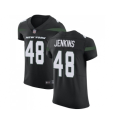 Men's New York Jets #48 Jordan Jenkins Black Alternate Vapor Untouchable Elite Player Football Jerseyl Jersey