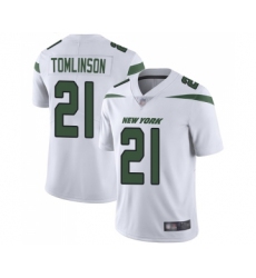 Youth New York Jets #21 LaDainian Tomlinson White Vapor Untouchable Limited Player Football Jersey