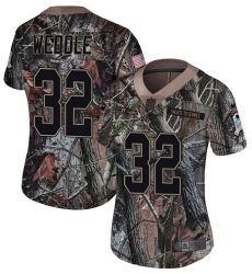 Women's Nike Baltimore Ravens #32 Eric Weddle Limited Camo Salute to Service NFL Jersey
