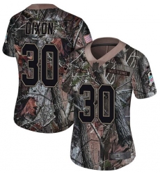 Women's Nike Baltimore Ravens #30 Kenneth Dixon Limited Camo Salute to Service NFL Jersey
