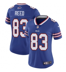 Women's Nike Buffalo Bills #83 Andre Reed Elite Royal Blue Team Color NFL Jersey