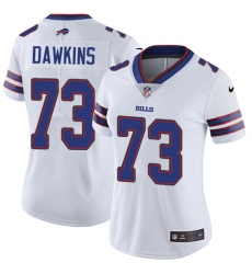 Women's Nike Buffalo Bills #73 Dion Dawkins Elite White NFL Jersey