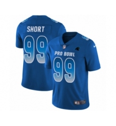 Men's Chicago Bears #10 Mitchell Trubisky Limited Royal Blue NFC 2019 Pro Bowl Football Jersey