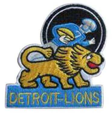 Stitched NFL Detroit Lions Throwback Patch